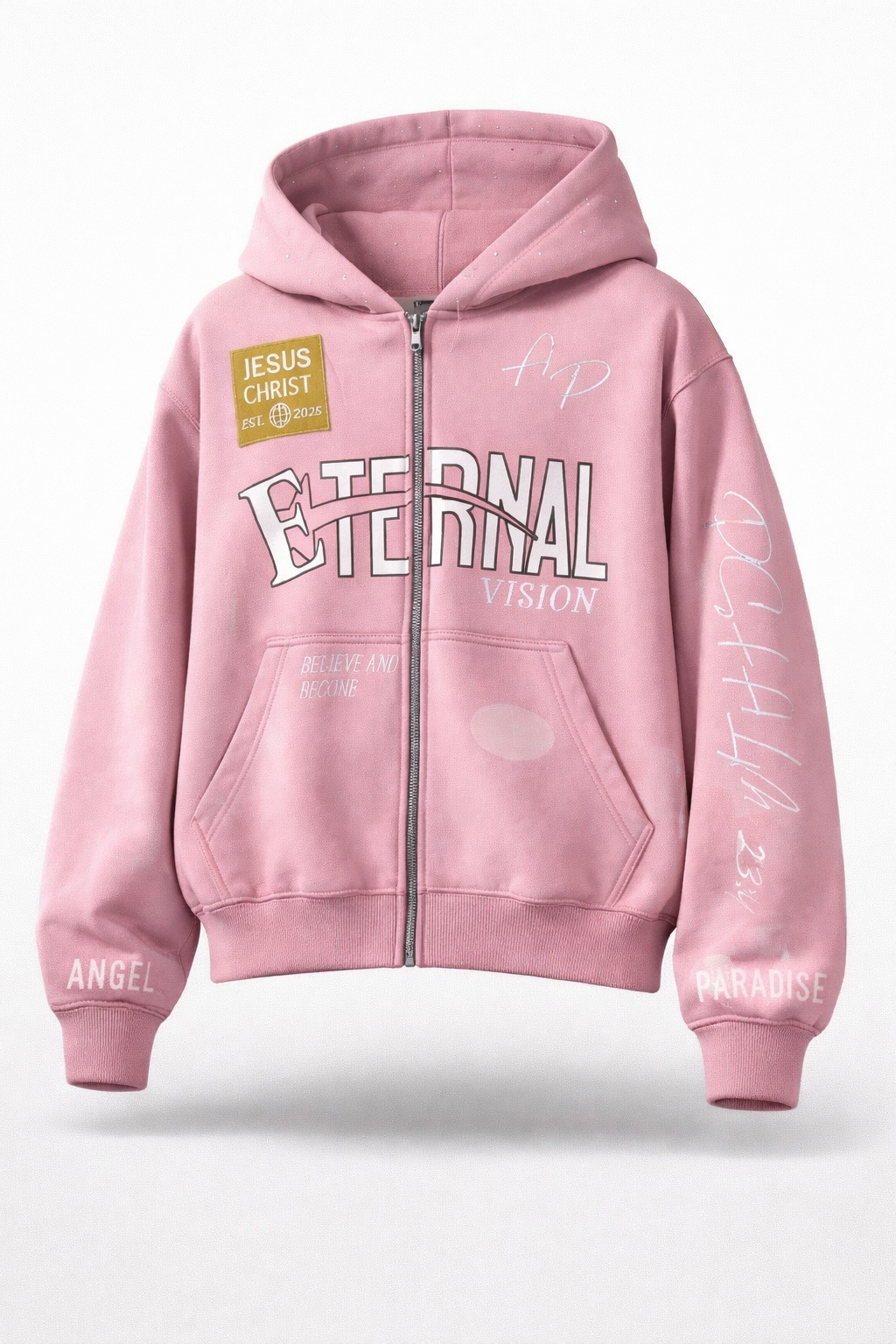 Eternal Vision Zip Hoodie – Angel Paradise Edition