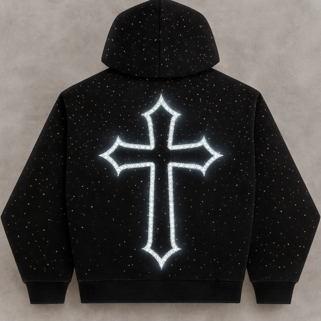 Heaven After Dark™ Nightfall Cross Hoodie
