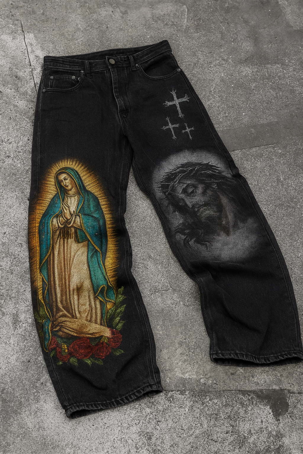 Divine Duality Denim – Black Faith Edition