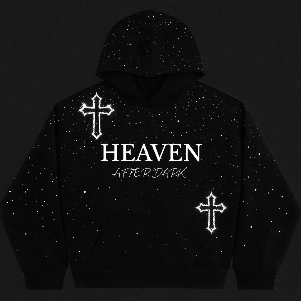 Heaven After Dark™ Nightfall Cross Hoodie