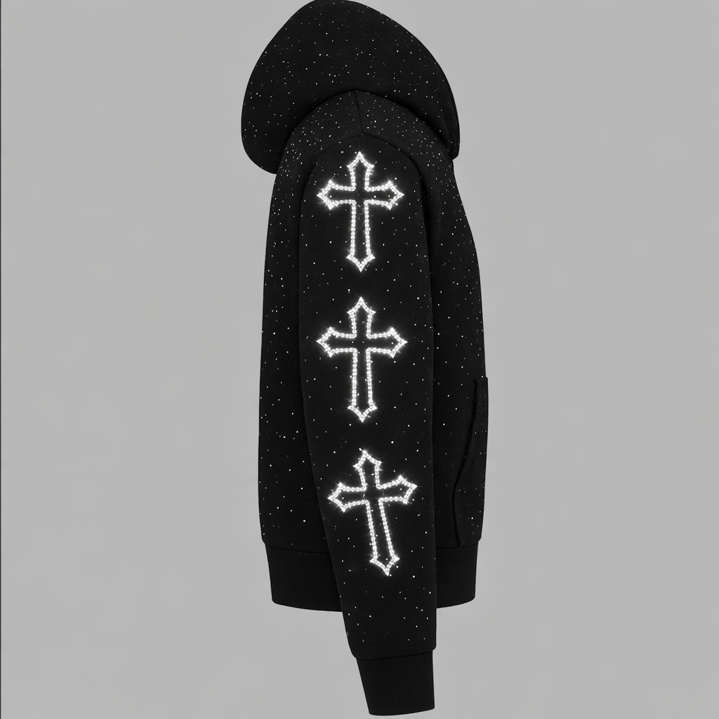 Heaven After Dark™ Nightfall Cross Hoodie